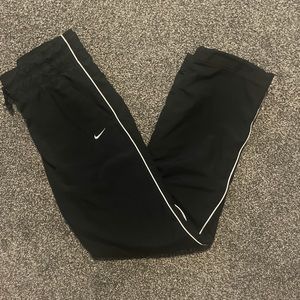 Vintage nike track pants  size S black and white
